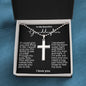 Granddaughter Cross Necklace
