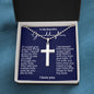 Granddaughter Cross Necklace