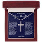 Granddaughter Cross Necklace