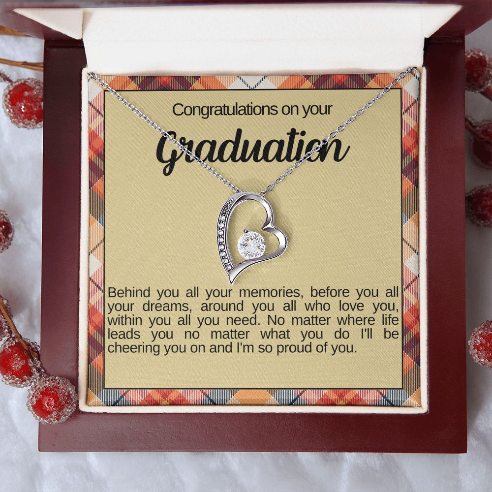 Congratulations On Your Graduation Necklace