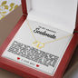 Soulmate Everlasting Love Gold & Diamond Heart Necklace