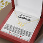 Soulmate Everlasting Love Gold & Diamond Heart Necklace