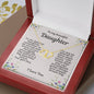Daughter Gold Hearts Necklace