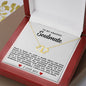 Soulmate Everlasting Love Gold & Diamond Heart Necklace