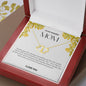 To My Amazing Mom Solid Yellow Gold & Diamond Hearts Necklace