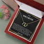 Solid Gold & Diamond Heart Necklace For Soulmate, Wife, Girlfriend
