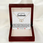Soulmate Everlasting Love Gold & Diamond Heart Necklace
