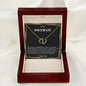 Solid Gold & Diamond Heart Necklace For Soulmate, Wife, Girlfriend