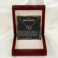Solid Gold & Diamond Heart Necklace For Soulmate, Wife, Girlfriend