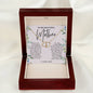 Mother Gold & Diamond Hearts Birthday Necklace