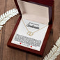 Soulmate Everlasting Love Gold & Diamond Heart Necklace