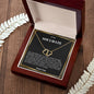 Solid Gold & Diamond Heart Necklace For Soulmate, Wife, Girlfriend