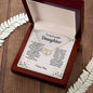 Daughter Gold Hearts Necklace