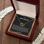 Solid Gold & Diamond Heart Necklace For Soulmate, Wife, Girlfriend
