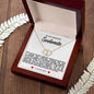 Soulmate Everlasting Love Gold & Diamond Heart Necklace