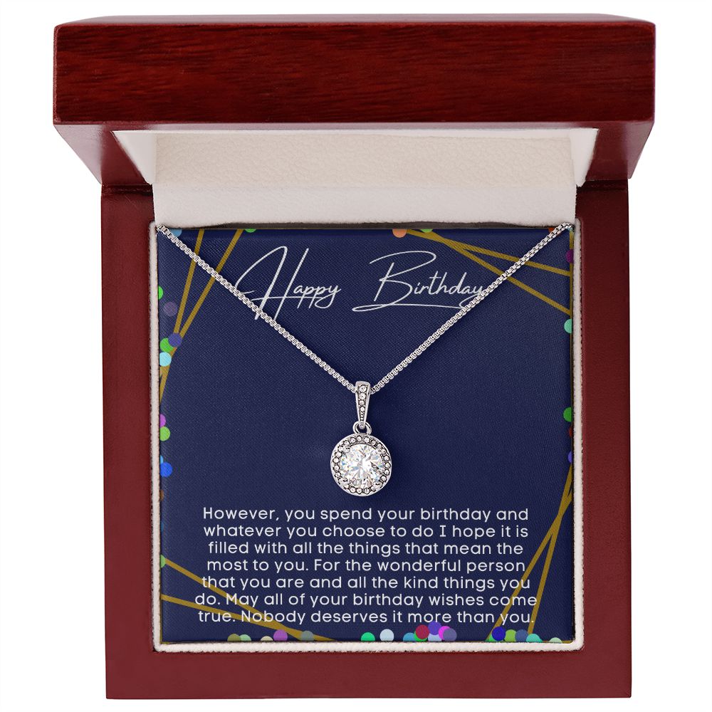 Happy Birthday Necklace