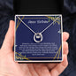 Happy Birthday Necklace