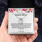 To My Amazing Bonus Mom Lucky Horseshoe Necklace