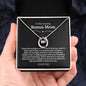 To My Amazing Bonus Mom Lucky Horseshoe Necklace