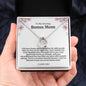 To My Amazing Bonus Mom Lucky Horseshoe Necklace