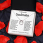 To My Beautiful Soulmate Lucky In Love Necklace