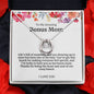 To My Amazing Bonus Mom Lucky Horseshoe Necklace