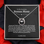 To My Amazing Bonus Mom Lucky Horseshoe Necklace