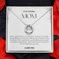 To My Amazing Mom Lucky Horseshoe Necklace