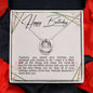 Happy Birthday Lucky In Love Necklace