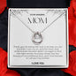 To My Amazing Mom Lucky Horseshoe Necklace