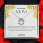 To My Amazing Mom Lucky Horseshoe Necklace
