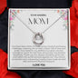 To My Amazing Mom Lucky Horseshoe Necklace