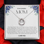 To My Amazing Mom Lucky Horseshoe Necklace