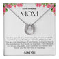 To My Amazing Mom Lucky Horseshoe Necklace