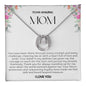 To My Amazing Mom Lucky Horseshoe Necklace