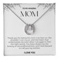 To My Amazing Mom Lucky Horseshoe Necklace