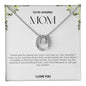 To My Amazing Mom Lucky Horseshoe Necklace