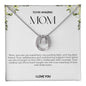 To My Amazing Mom Lucky Horseshoe Necklace