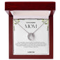 To My Amazing Mom Lucky Horseshoe Necklace