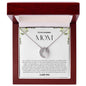 To My Amazing Mom Lucky Horseshoe Necklace