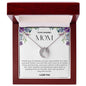To My Amazing Mom Lucky Horseshoe Necklace