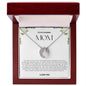 To My Amazing Mom Lucky Horseshoe Necklace