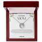 To My Amazing Mom Lucky Horseshoe Necklace