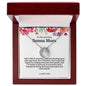 To My Amazing Bonus Mom Lucky Horseshoe Necklace