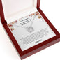 To My Amazing Mom Lucky Horseshoe Necklace