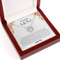 To My Amazing Mom Lucky Horseshoe Necklace