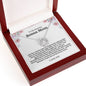 To My Amazing Bonus Mom Lucky Horseshoe Necklace
