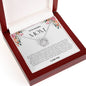 To My Amazing Mom Lucky Horseshoe Necklace
