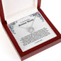 To My Amazing Bonus Mom Lucky Horseshoe Necklace