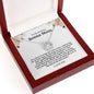 To My Amazing Bonus Mom Lucky Horseshoe Necklace